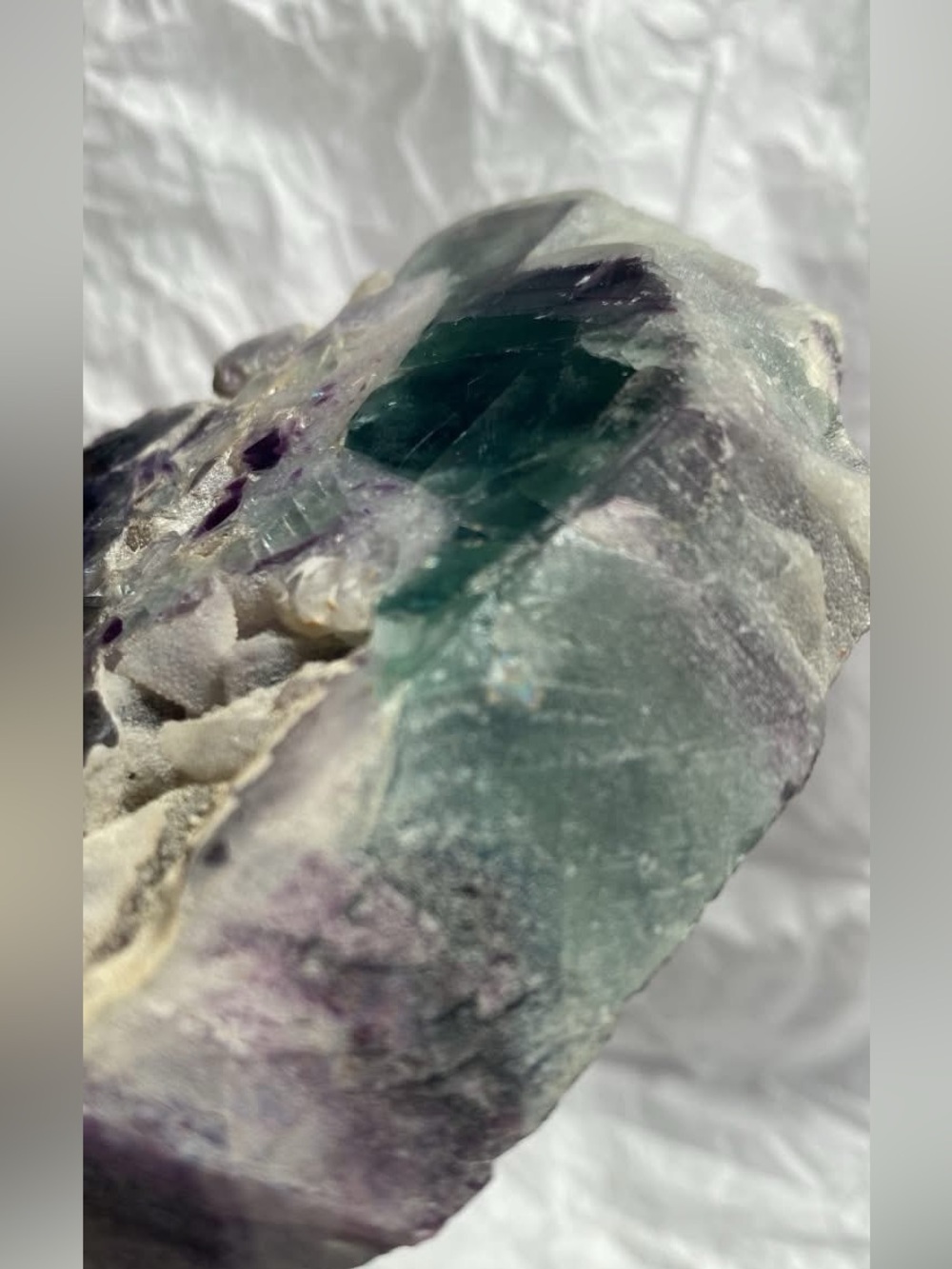 Rainbow Fluorite Freeform slab - Picture 5 of 6